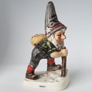 Goebel Co-Boy Gnome Figurine Monty the Mountain Climber Vtg 1979 West Germany